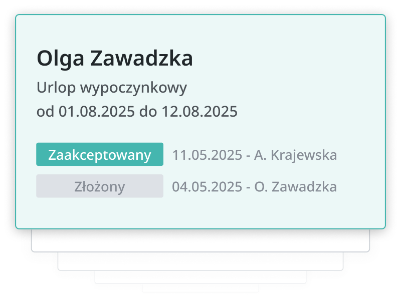 Sprawna ewidencja urlopów dla działu kadr
